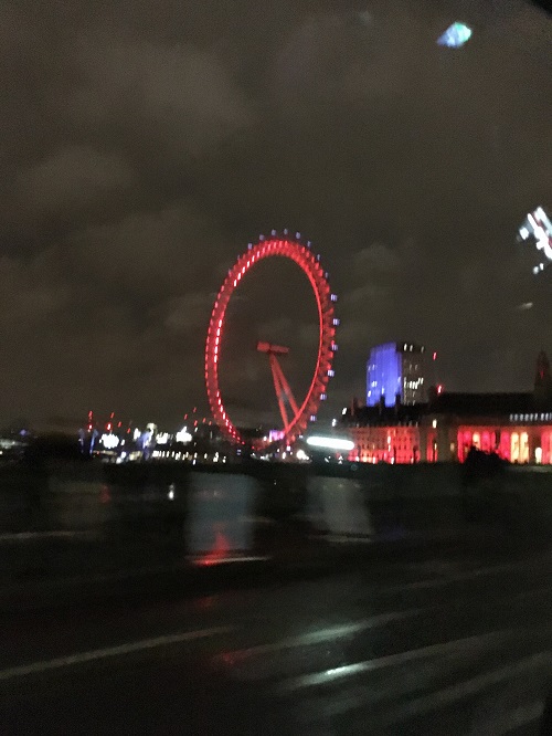 Day 6 - Uber View of London Eye