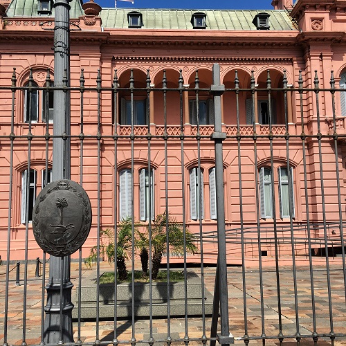 Casa Rosada Balcony