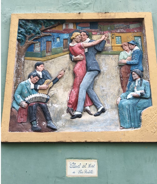 La Boca Tango Frieze