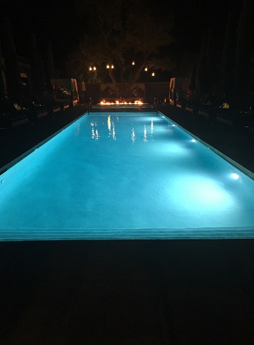 Yount Pool - Night