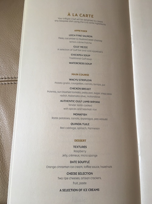 Food Menu