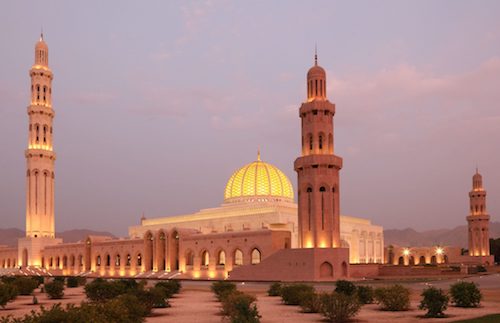 Muscat - Sultan Taymoor Grand Mosque