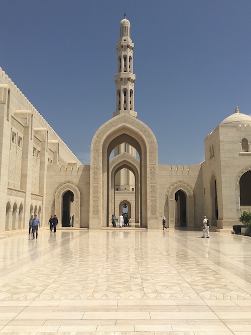 Sultan Qaboos Grand Mosque Exterior - 04