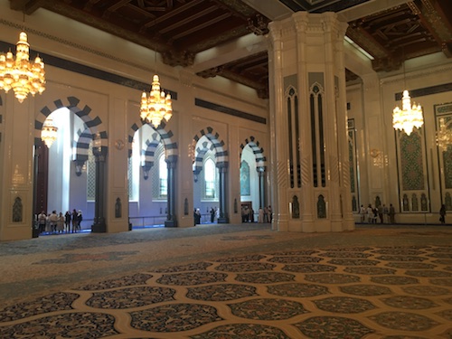 Sultan Qaboos Grand Mosque Interior - 03