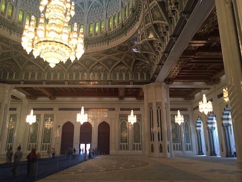 Sultan Qaboos Grand Mosque Interior - 06
