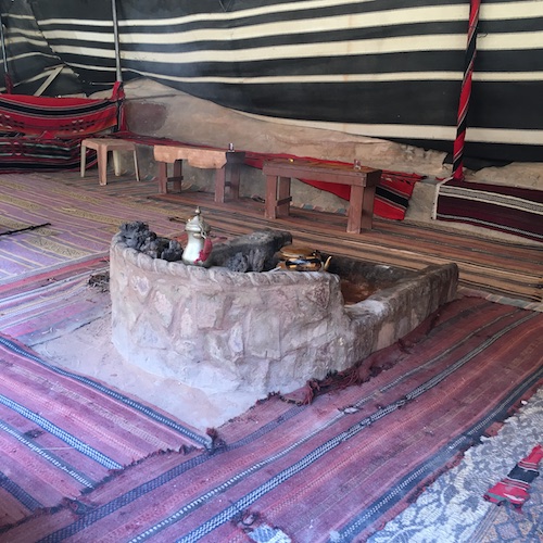 Wadi Rum - 14A - Bedouin Camp - Stove
