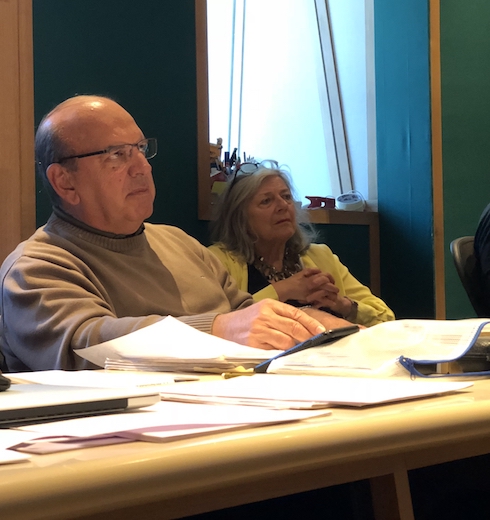 05a Marty &amp; Sylvia in Control Booth